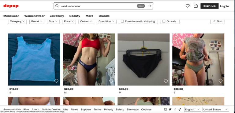 How To Sell Used Underwear on Depop: From Closet To Cash